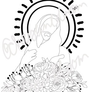 Coloring Pages of Christ