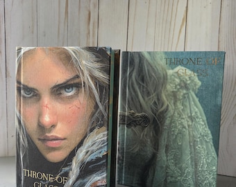 Throne of Glass by Sarah J. Maas| Special Handmade Edition| Custom Rebind