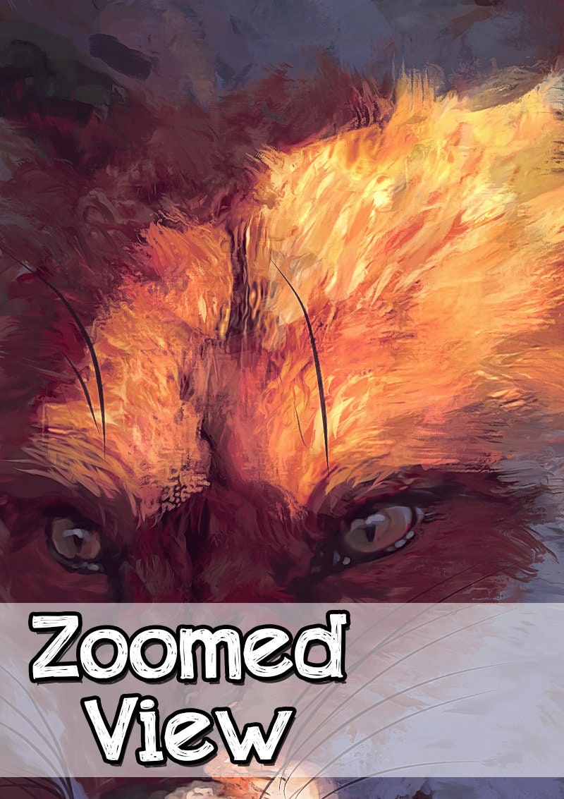 Fox Cerberus Cerberus Art Print Greek Mythology Mythical Etsy