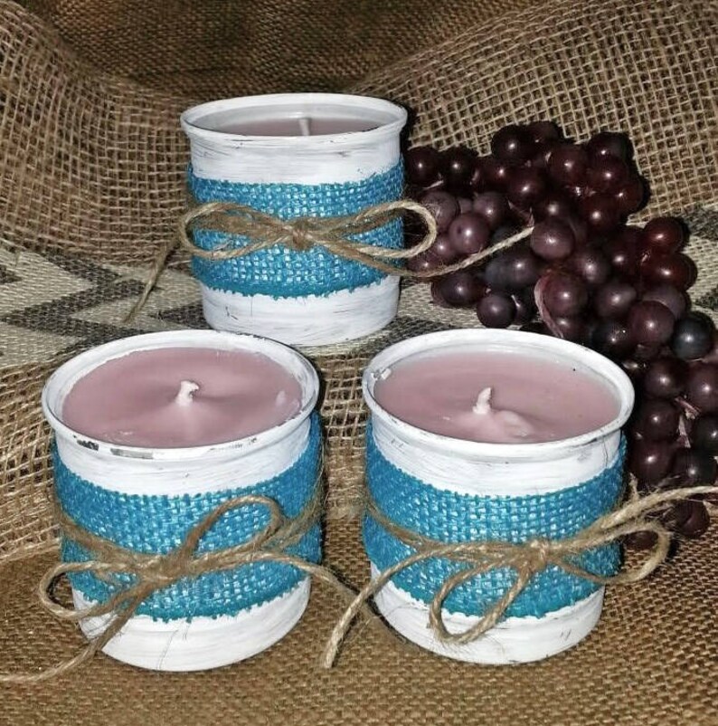 Candles Homemade Candles Soy Candles Set Of 3 Scented Etsy