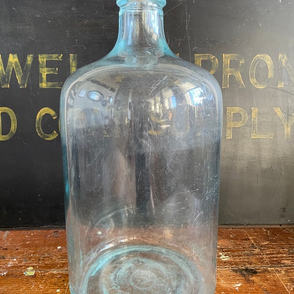 Large Glass Bottle Etsy