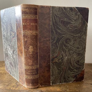 Classic Ben Hur 1928 Leatherbound Swedish Version