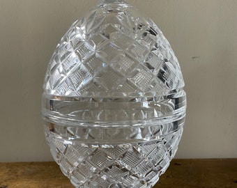 ウォーターフォードクリスタル　 Crystal 鷲の彫刻 Waterford Fred Curtis 7.5in Eagle Sculpture Collectible Lead