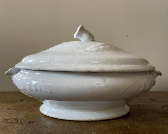 Antique Ironstone Tureen Lily of the Valley Etsy