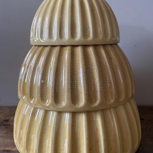 Set of 3 Antique Yellowware Bowls