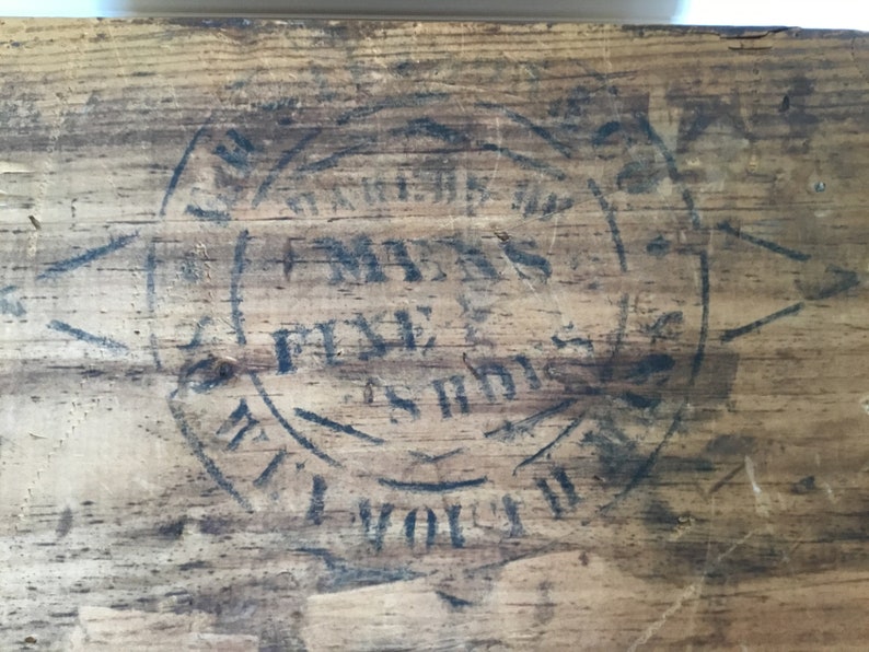 Antiguo 5 Cajón Boticario Gabinete Mesa Lateral Pino | Etsy