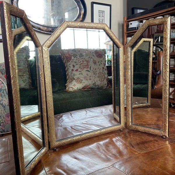 Antique Gold Mirrors Etsy