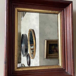 Antique Victorian Frame with Mirror
