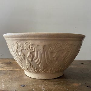 Antique Yellow Ware Bowl Jeffords of Philadelphia