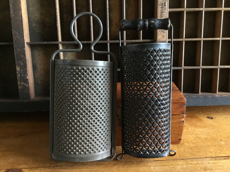 Collection 7 Antique Nutmeg Graters