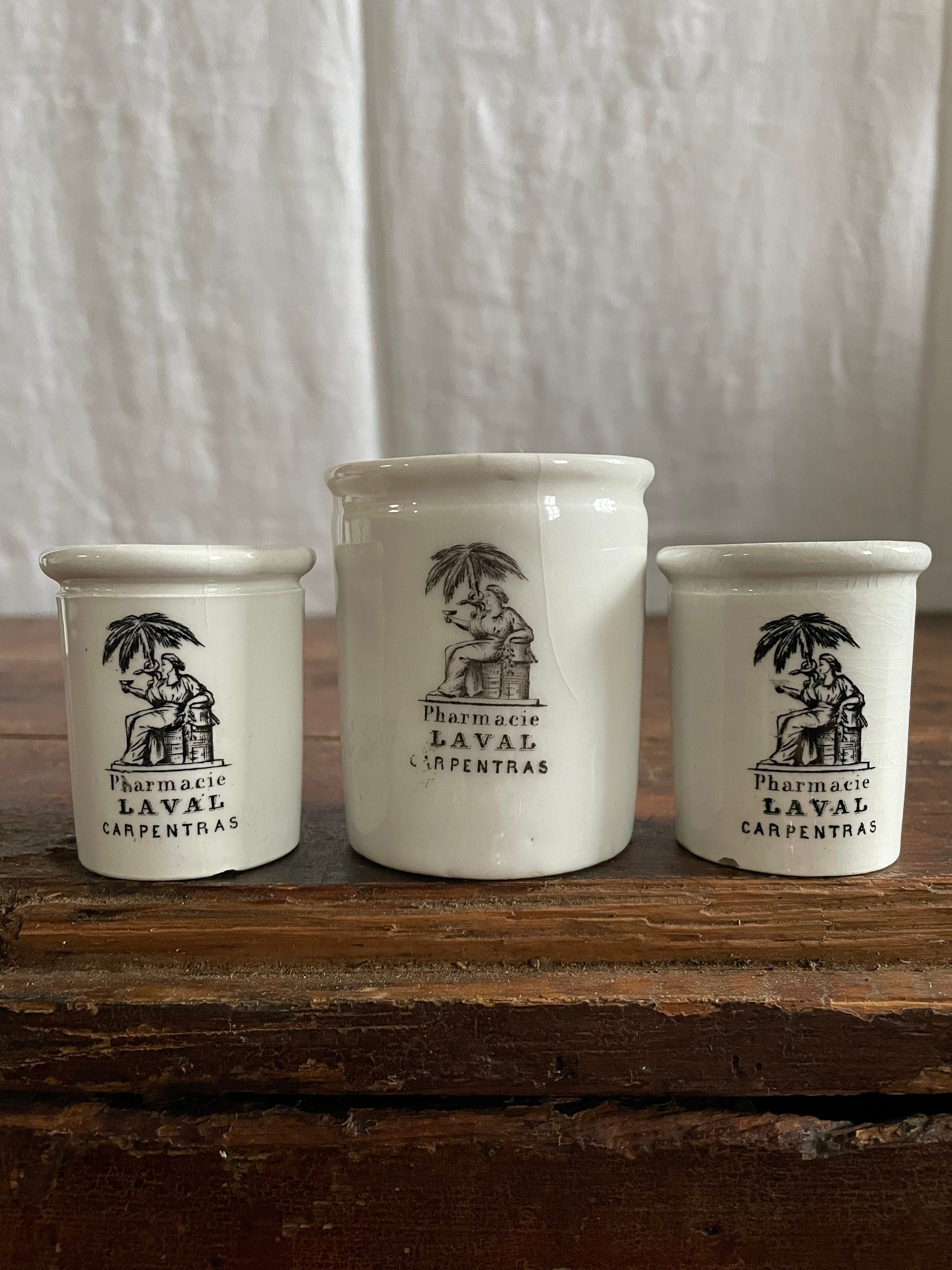 アンティーク フランス製軟膏ポット - Etsy 日本