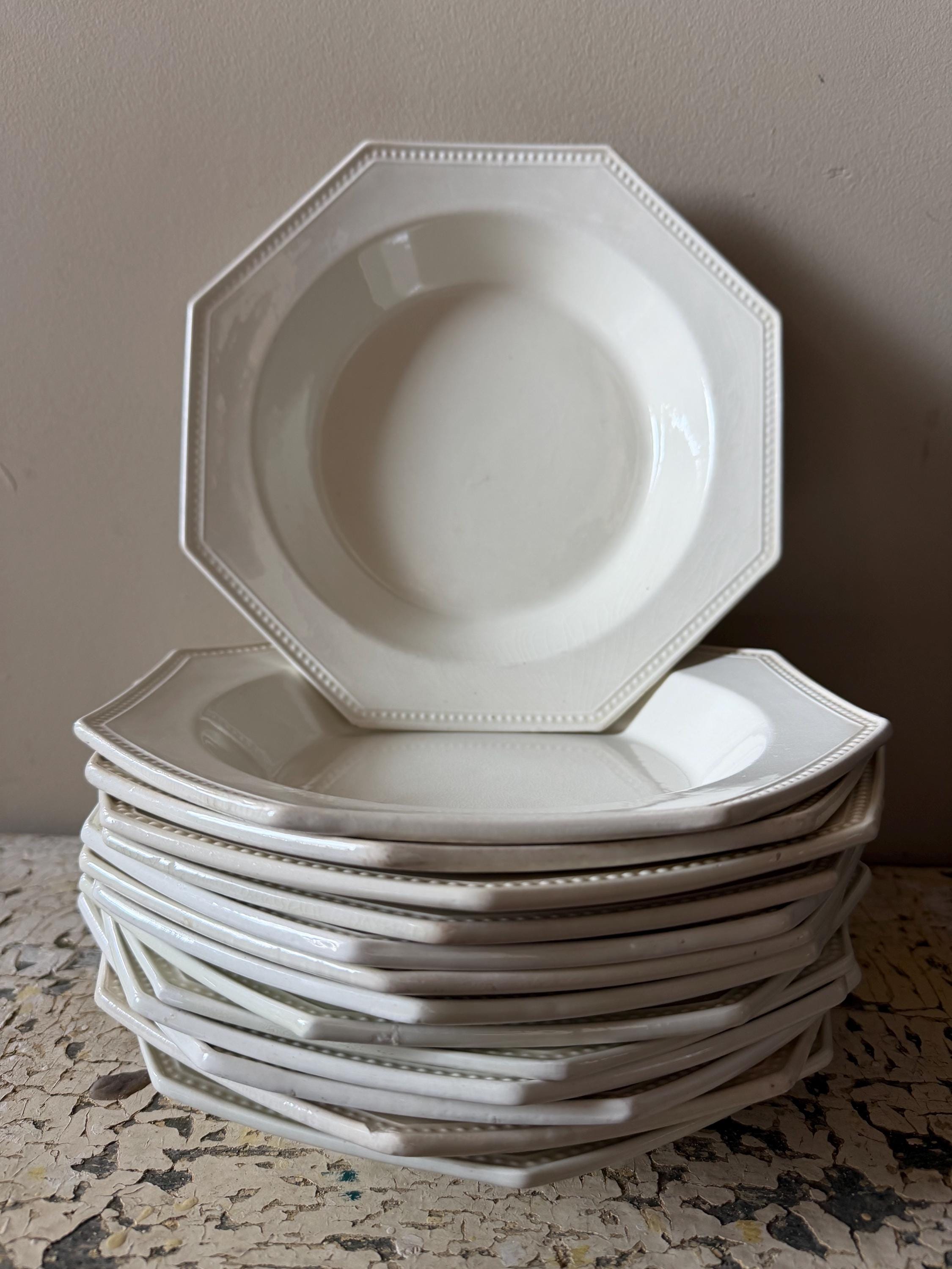 Creil Montereau Plates - Etsy