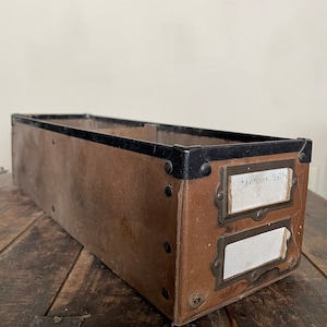 Vintage Tool Box Storage Drawer