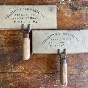 Antique Wool Carding Combs