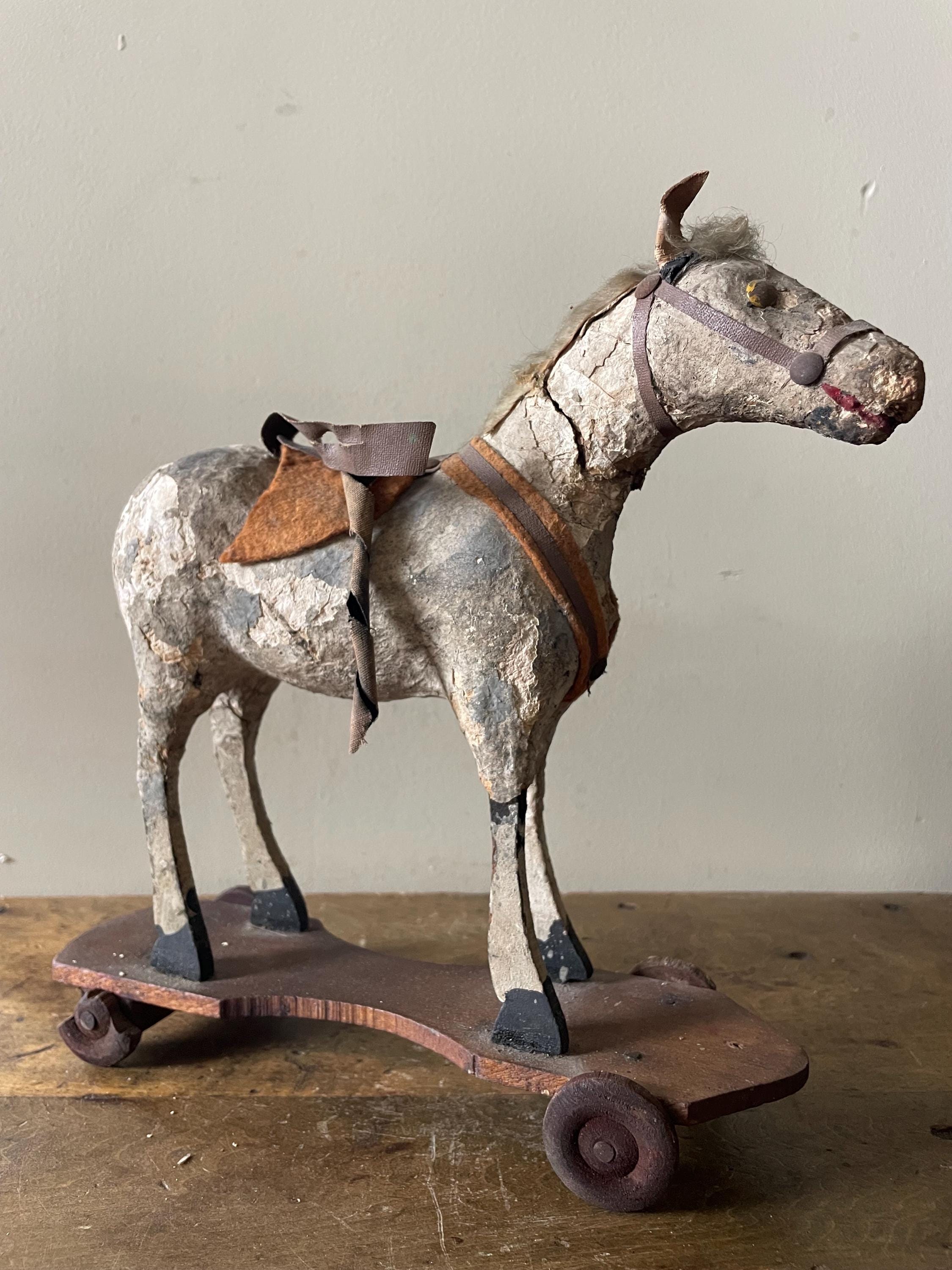 Vintage Folk Art Horse