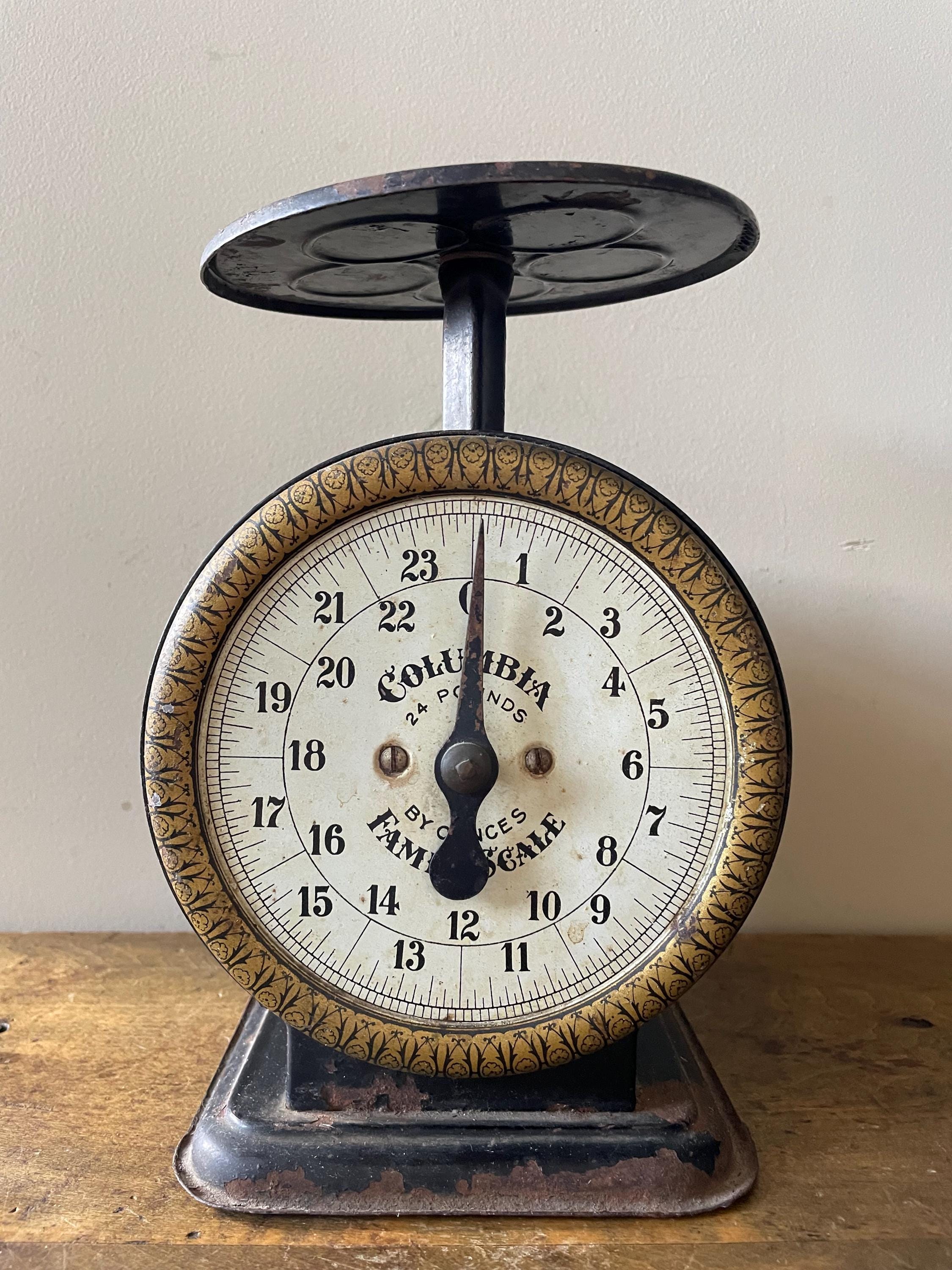 1900s　USAヴィンテージアメリカCOLUMBIA FAMILY SCALE Antique General Store Scale Columbia Family Scale - Etsy