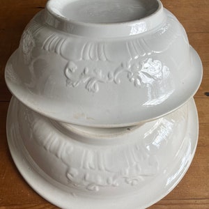 Antique Ironstone Bowls