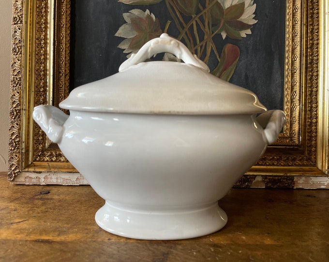 Antique Ironstone Tureen Meakin Brothers Etsy