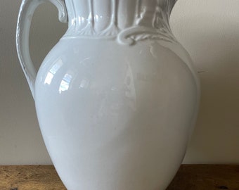 Antique Ironstone Pitcher