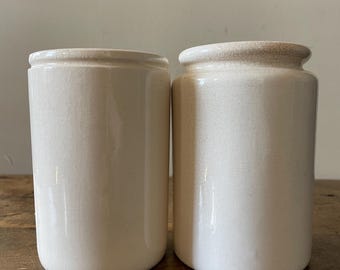 Antique English Marmalade Pots