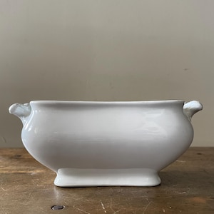 Antique Ironstone Sauce Tureen