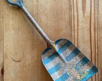 Vintage Metal Sand Shovel Toy