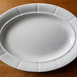 Antique Ironstone Platter T & R Boote Chinese Shape