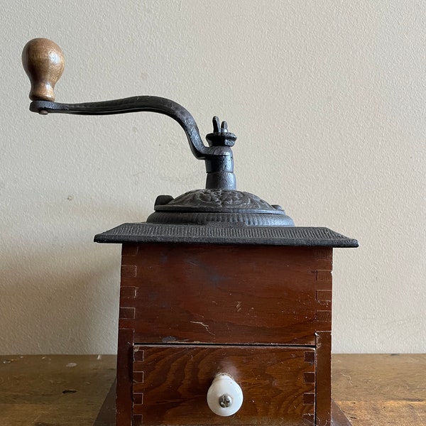 Antique Coffee Grinder Etsy