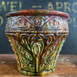 HTF McCoy Acanthus Leaf Jardiniere