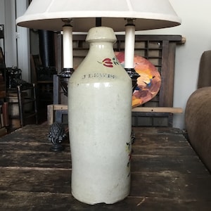Antique Stoneware Ginger Beer Bottle