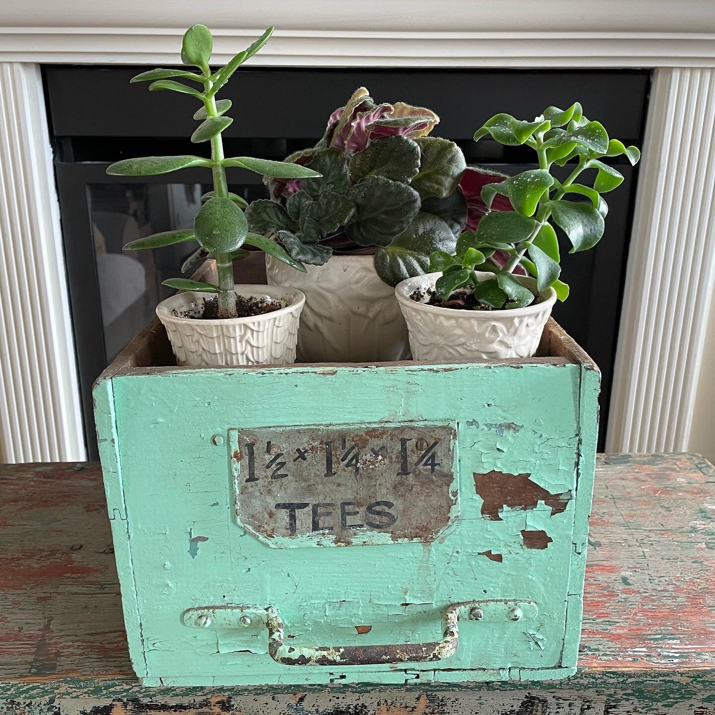 Vintage Wood Crate Storage Bin Etsy