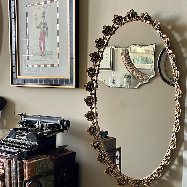 Antique Gold Mirrors Etsy