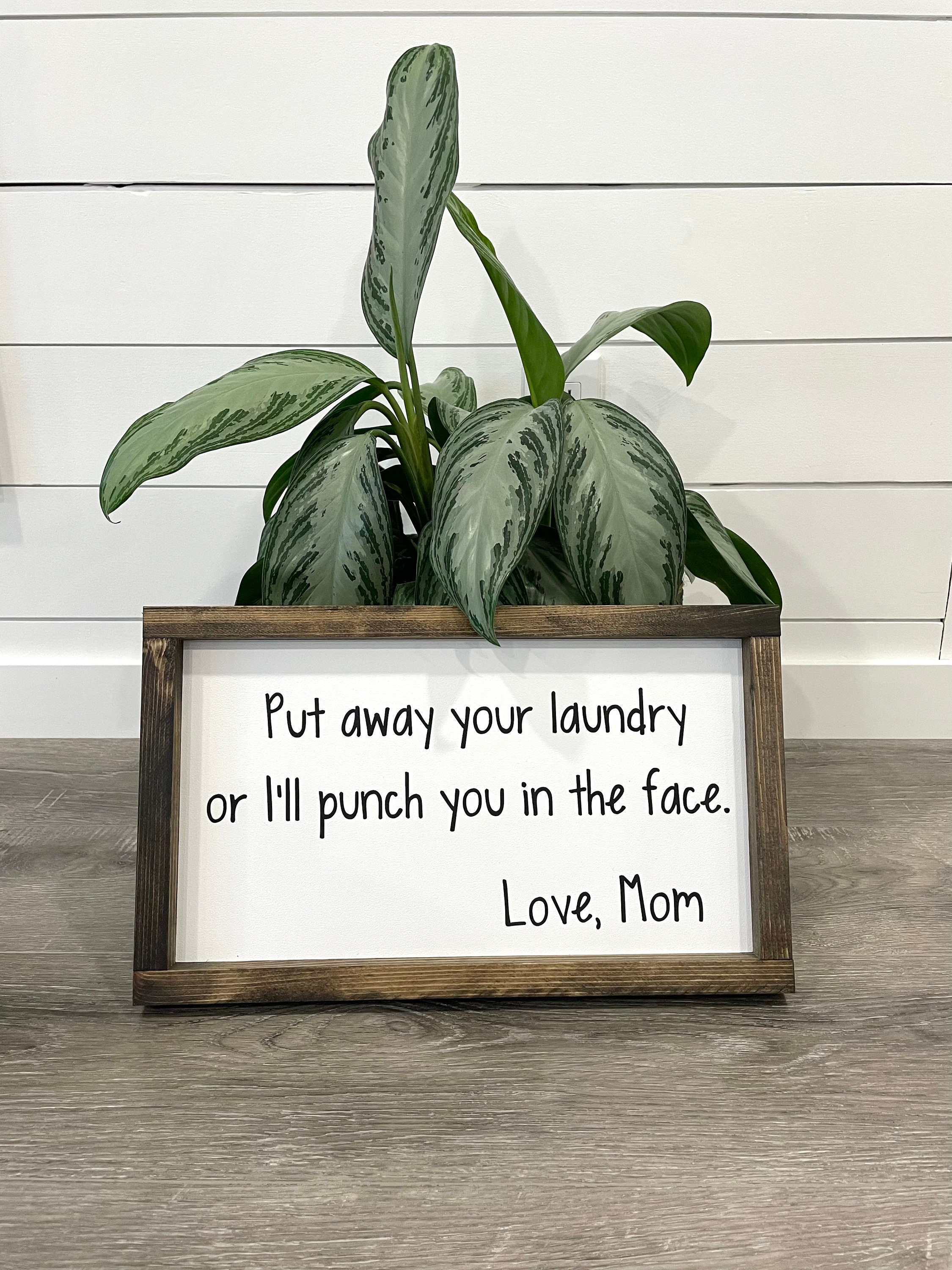 Funny Laundry Sign - Etsy Canada Funny Laundry Sign - Etsy Canada