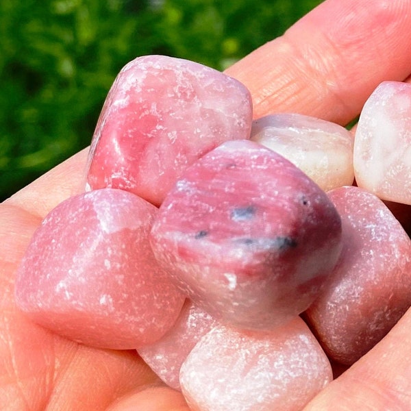 pink opal tumblestone, rough pink opal, uk pink opal, tumbled pink opal, heart stone opal, lovestone opal, darling stone opal, pink sweetie