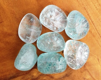 CARIBBEAN SUNRISE ROCK CRYSTAL QUARTZ GEMSTONE RAINBOW ROUND 12MM LOOSE BEADS 7/"