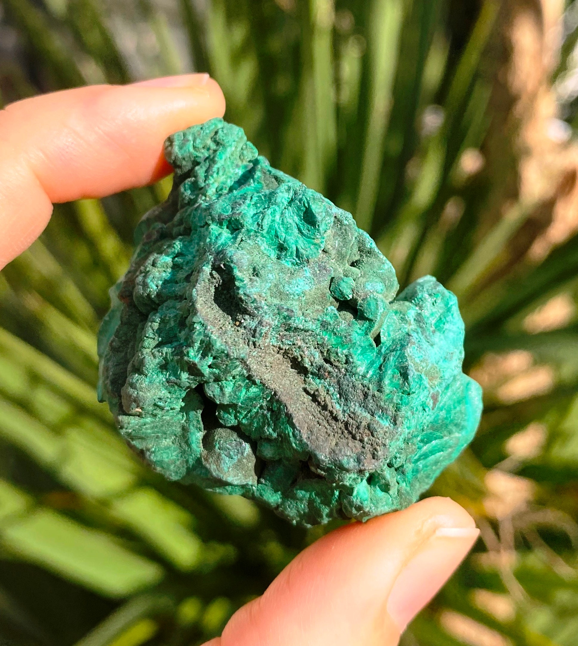 Raw Malachite Crystal by Elfkendalhippies Malachite Crystal - Etsy