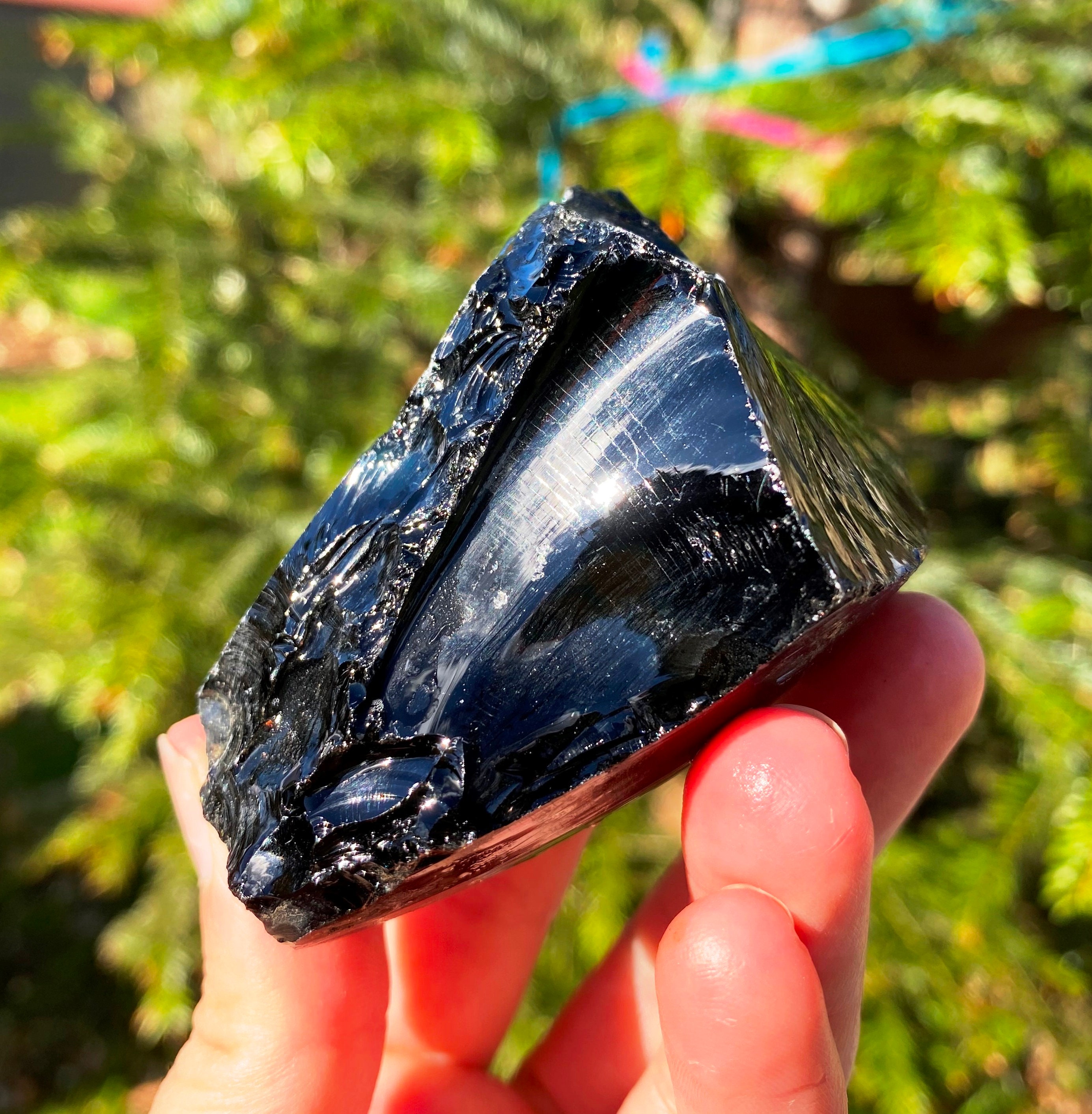 boule de cristal- naturelle- unique – obsidian dragons