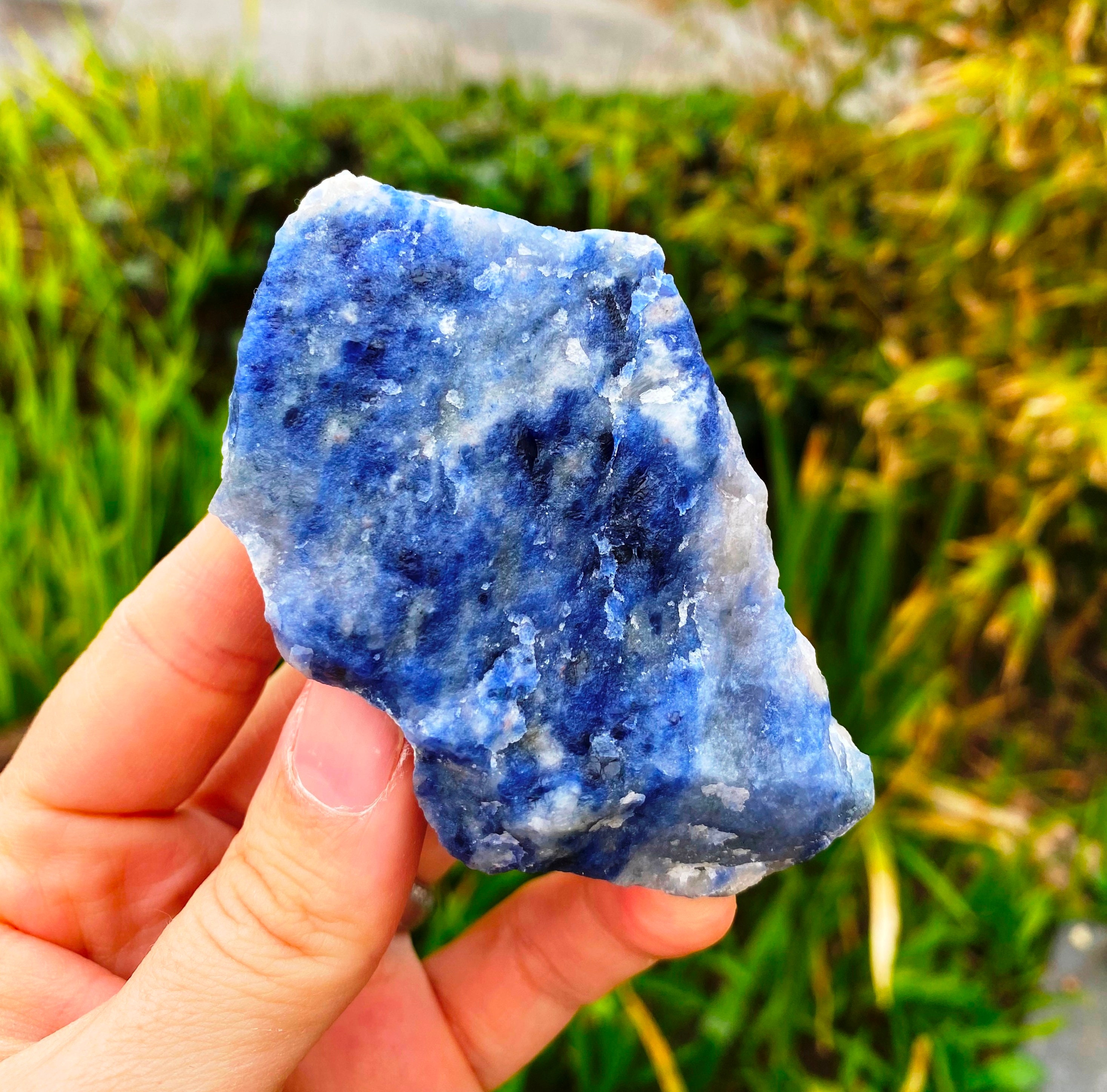 Sodalite Raw Crystals Raw Sodalite Crystal Rough Crystals Etsy UK