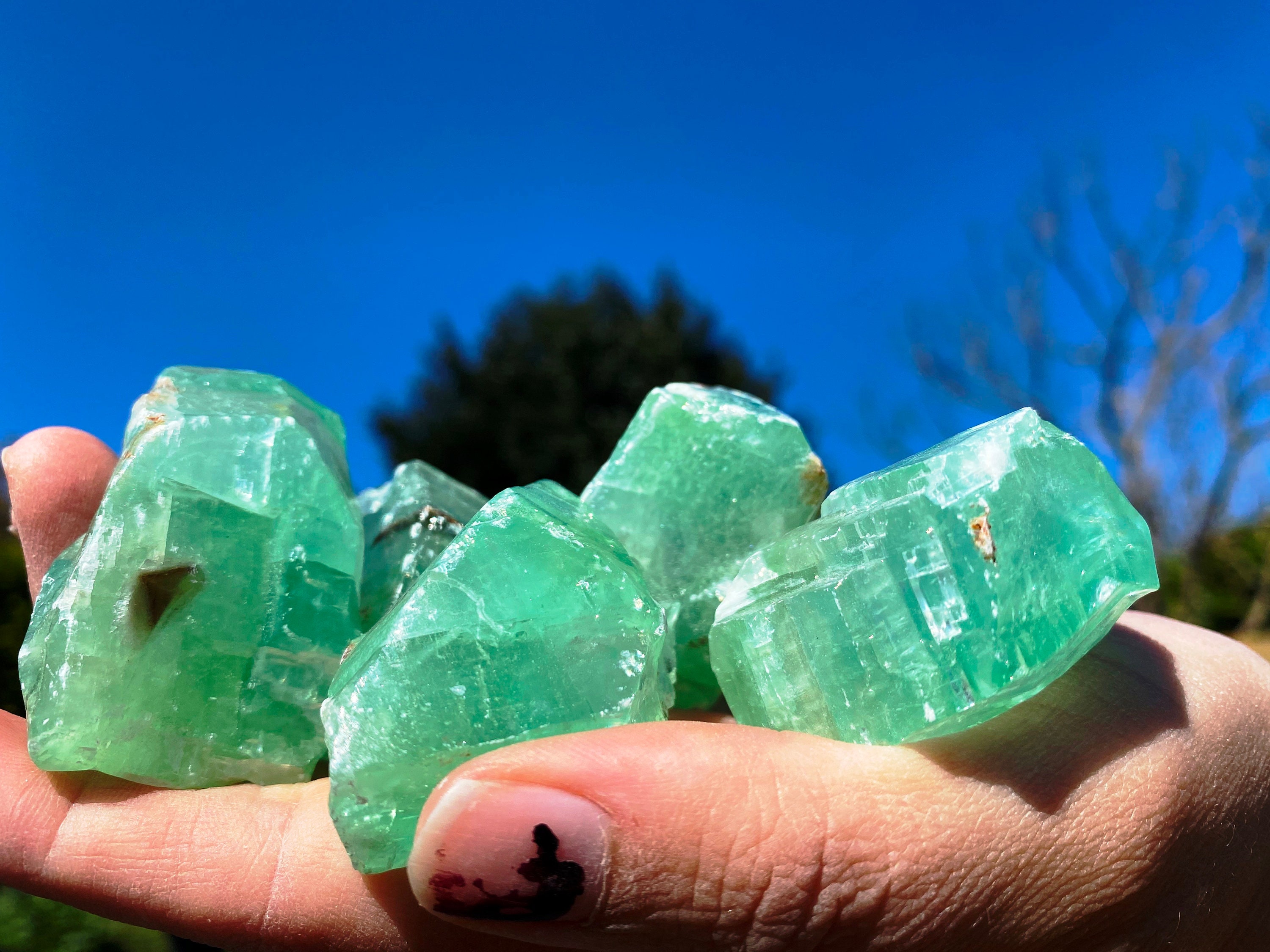 Compassion Stone Calcite Green Calcite Uk Raw Crystals Etsy UK