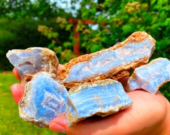 Blue lace agate crystals, blue agate crystals, raw blue lace agate, rough blue agate, blue lace agate raw, anxiety crystals uk blue lace elf