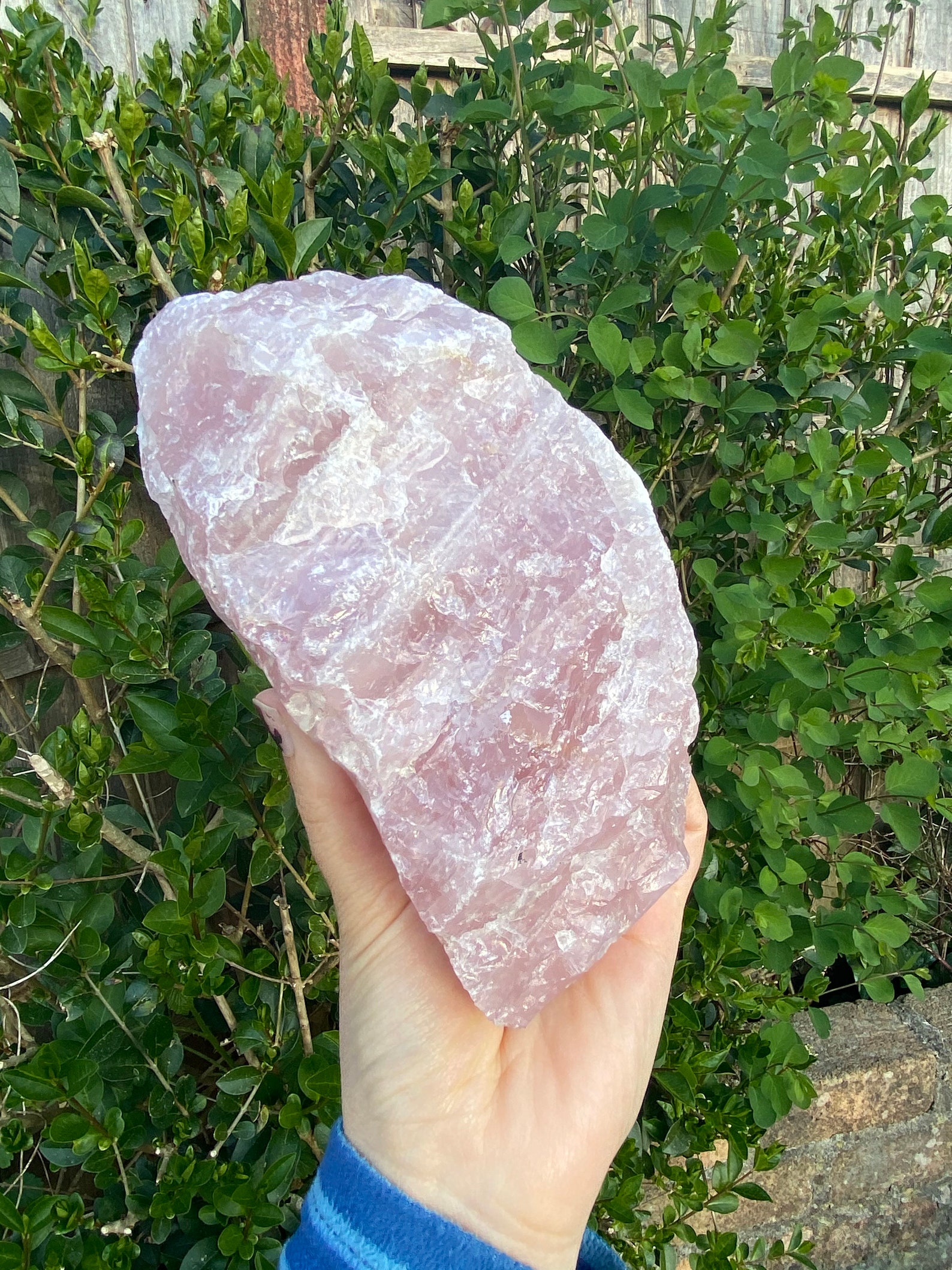 Big Rose Quartz Pink Quartz Chunk Rough Rose Quartz Healing Etsy UK