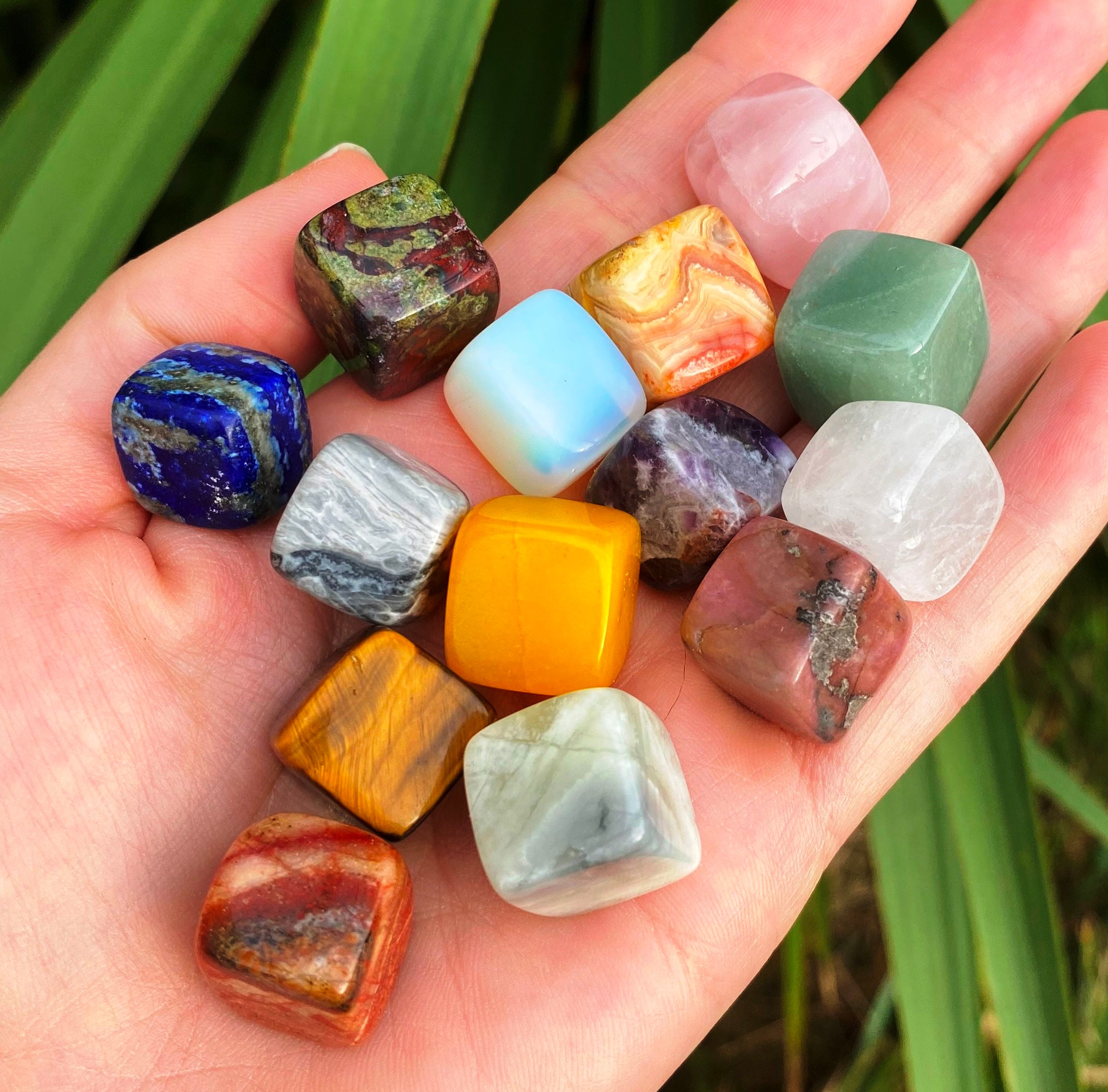 Rainbow Jade Stone - Etsy