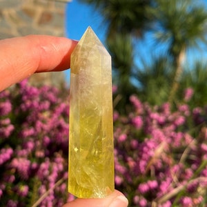 crystal tower citrine tower, green crystal point, rose quartz tower, Tiger eye tower, Citrine crystal tower, Opalite wand, Fluorite tower uk