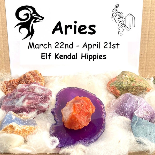 Aries crystal set, Pisces stone set, Gemini crystal box, Star sign gifts, Leo crystal box, Scorpio stone set, Cancer gem box, Aquarius gift