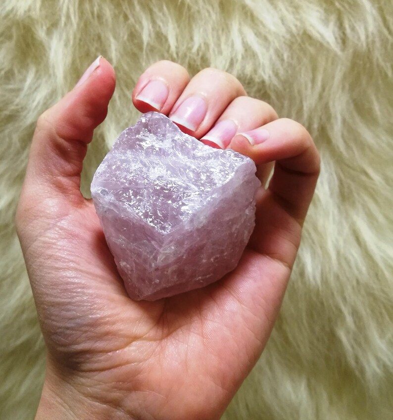 Natural Rose Quartz Crystals - Medium Sized Rough Chunks, Bulk Healing Stones From Brazil
