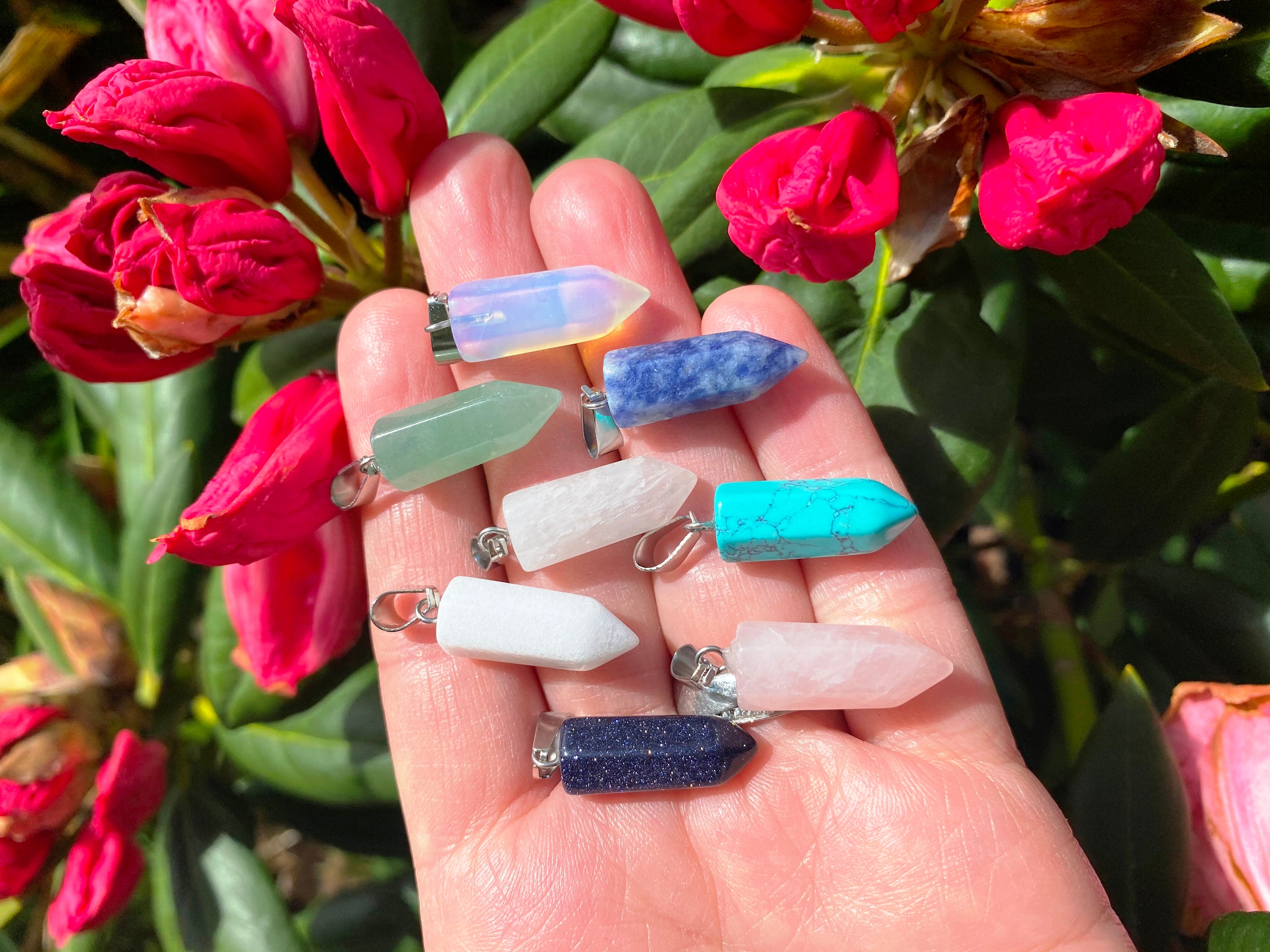 crystal pendents, special gift her, unique present him, new birthday …