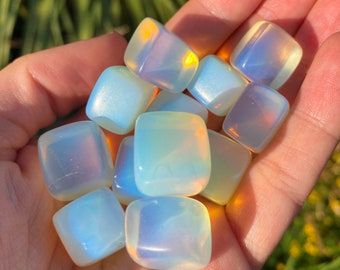 Opalite crystal tumbled, Opalite tumblestone, Tumbled Opalite, polished opalite tumbled opalite stone, tumble opalite, pocket opalite stones