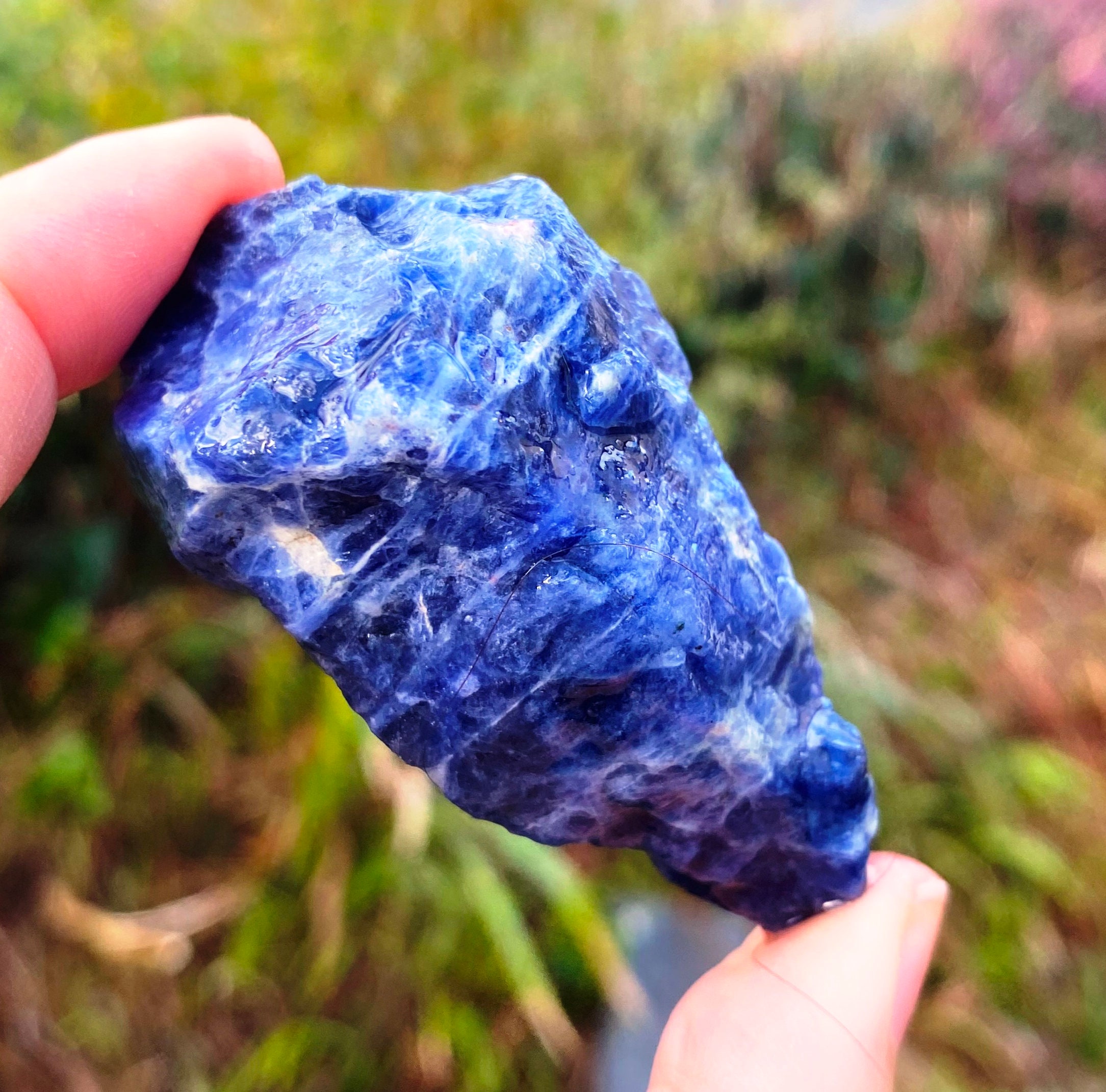 Sodalite Raw Crystals Raw Sodalite Crystal Rough Crystals - Etsy UK