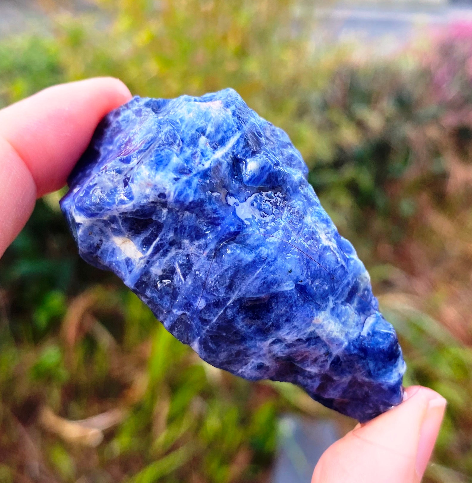 Sodalite Raw Crystals Raw Sodalite Crystal Rough Crystals Etsy UK
