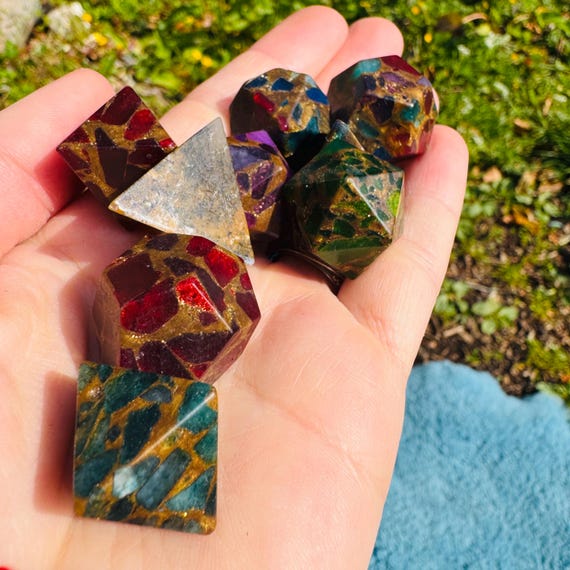 神聖幾何学 20面体クリスタル